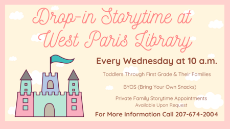 Drop In Storytime