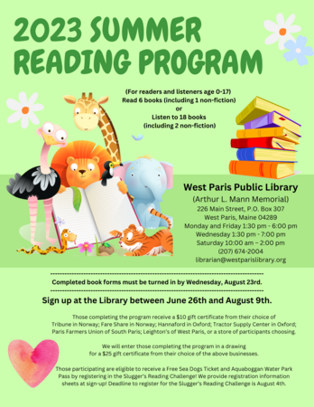 Summer Reading Program