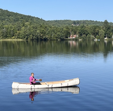 Amy In Canoe Amy In Canoe